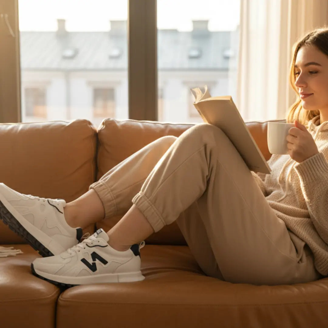 Gfine Orthopedische Schoenen Dames – Lichtgewicht sneakers met optimale demping